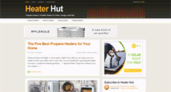 Desktop Screenshot of heaterhut.com